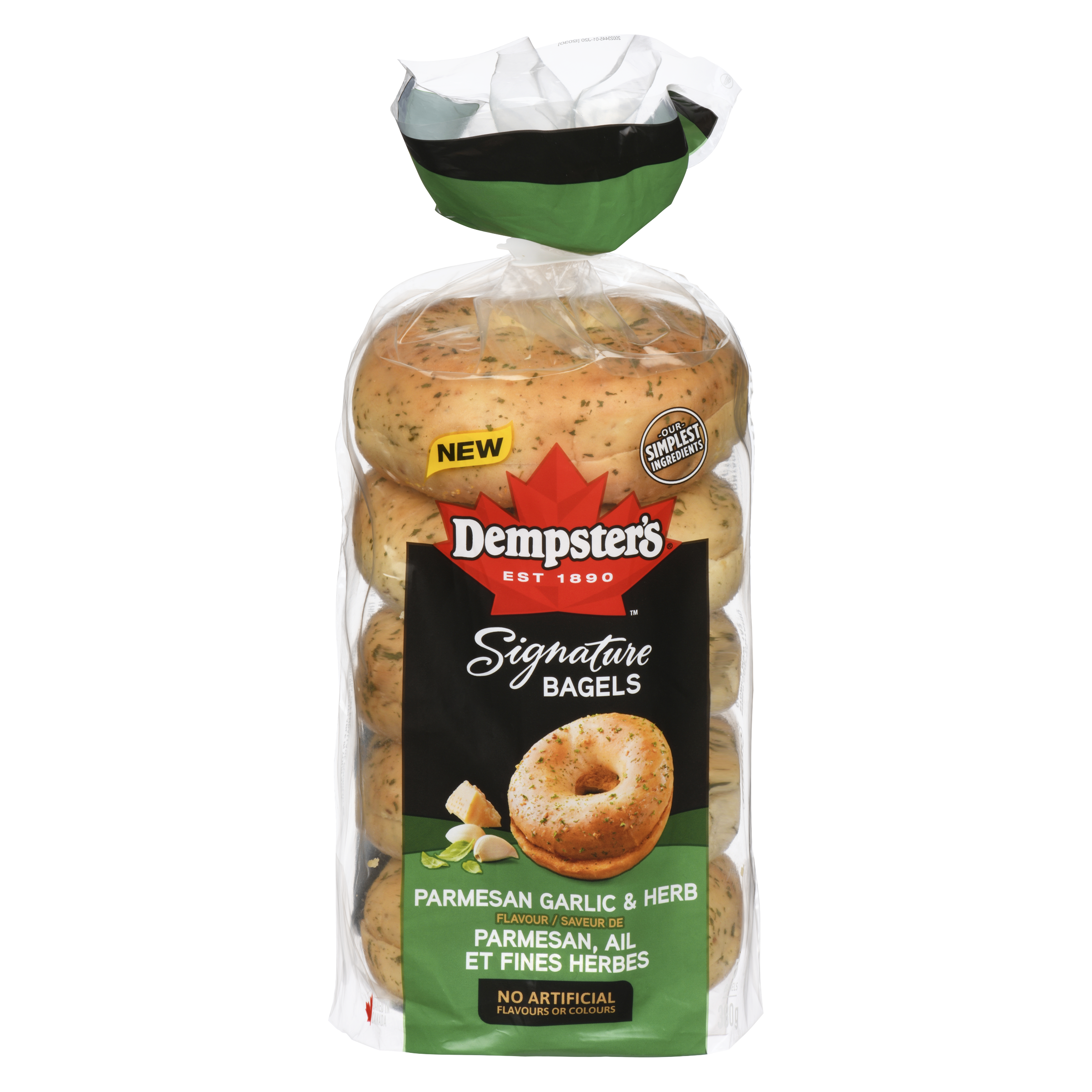 DEMPSTERS SIGN BAGEL PARM/HERB